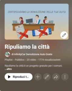 ripuliamo la città, demolizione auto gratis demolizione auto gratis